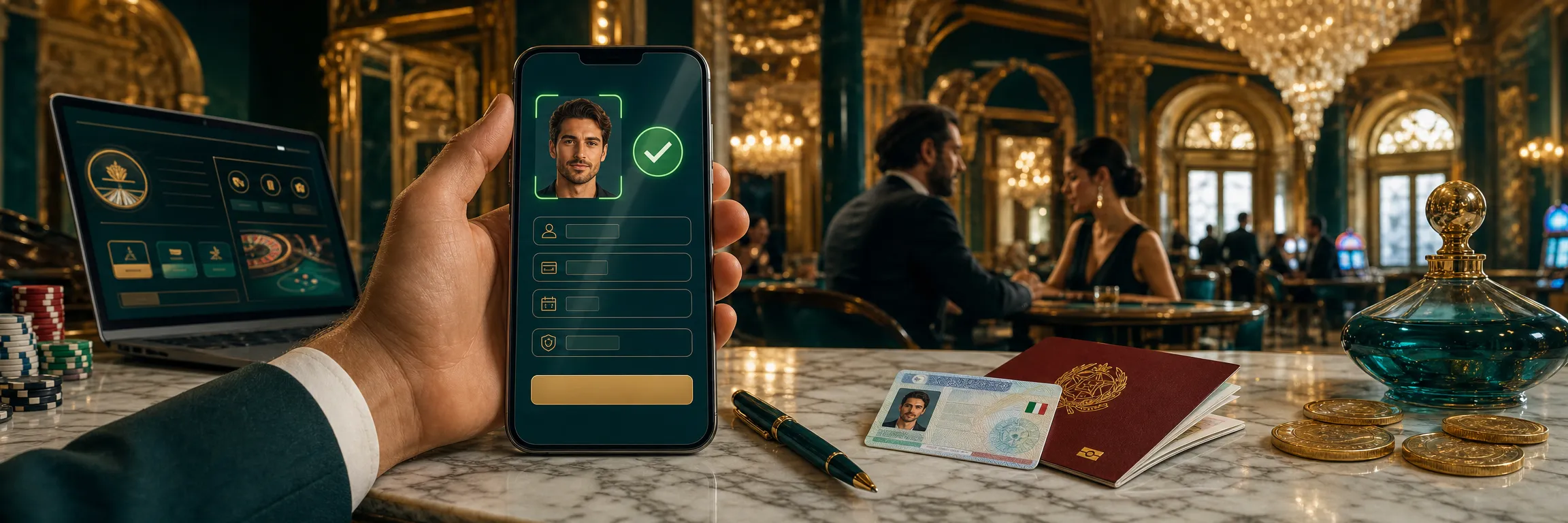 Apertura del conto 22Bet con documento d’identità e verifica KYC da smartphone
